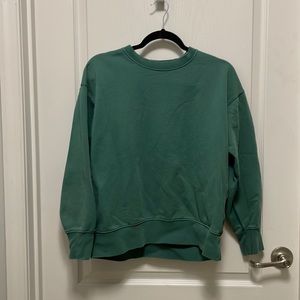 Crew neck sweatshirt